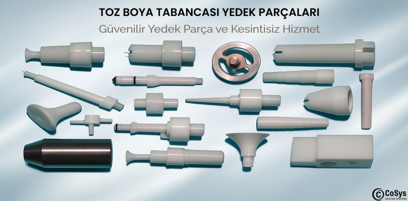 TOZ BOYA TABANCASI YEDEK PARÇALARI 