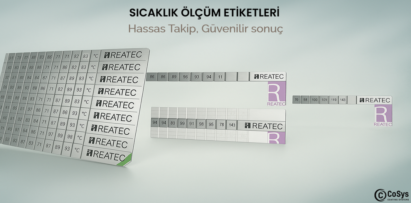 REATEC SICAKLIK ÖLÇÜM ETİKETİ 