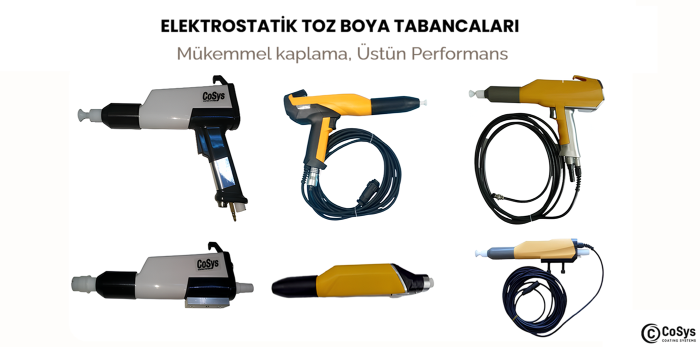 ELEKTROSTATİK TOZ BOYA TABANCALARI