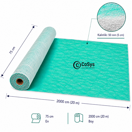 Cam Elyaf Filtre G3-EU3 - 75cmx20m