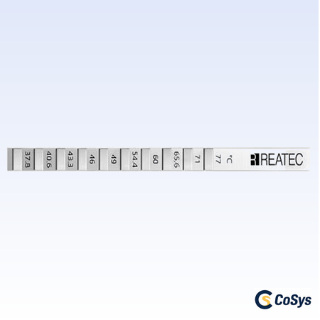 193°C ile 254°C Arası Ölçüm Etiket - 100'lü Paket