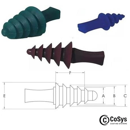 Boya Maskeleme Tapası - Konik Kademeli WLÇT 0408