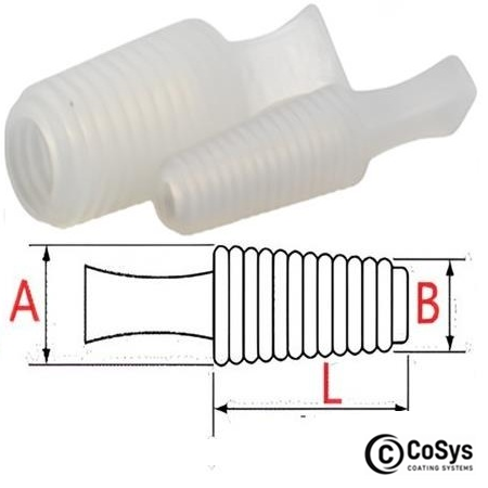 Boya Maskeleme Tapası - Dişli WFP 630-551