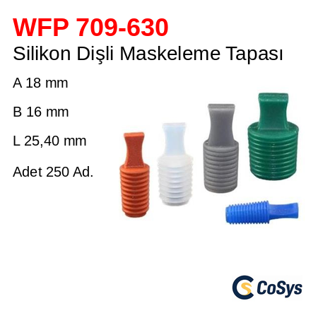 Dişli Maskeleme Tapası WFP 709-630