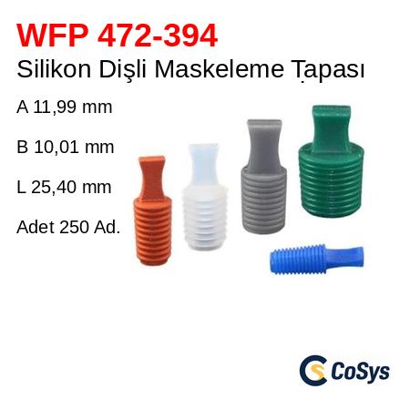 Dişli Maskeleme Tapası WFP 472-394