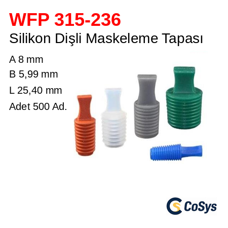 Dişli Maskeleme Tapası WFP 315-236