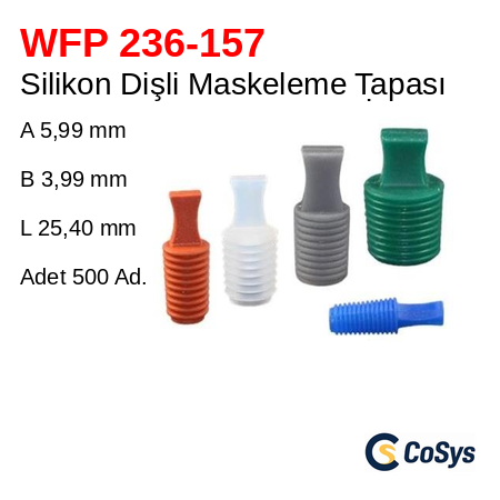 Dişli Maskeleme Tapası WFP 236-157