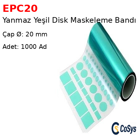 Boya Maskeleme Bantları -Disk EPC20