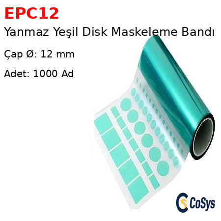 Boya Maskeleme Bantları -Disk EPC12